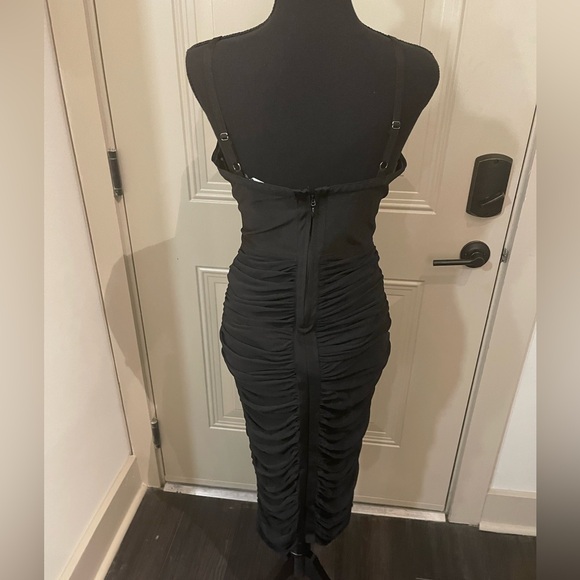 Fashion Nova Black Sexy Party Dress XL - Picture 2 of 5